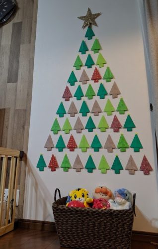 折り紙で作るクリスマスツリー飾り お針子日和 在宅ワーク体験談とハンドメイドイベント情報